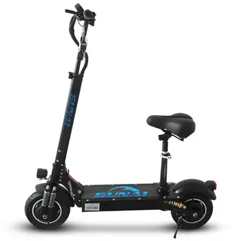 

GUNAI Electric Scooter for Adults Folding 52V23.6Ah Lithium Battery with 2000w Brushless Motor