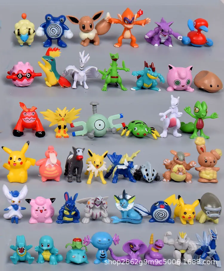 TAKARA TOMY-конструктор с фигурками из м/ф “Покемон” 144 разных стилей 24 шт./упак. новых кукол-трансформаторы приобретаемые форму игрушки для Carta Покемон коллекционные куклы