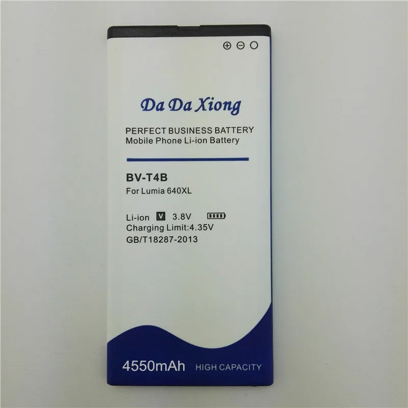 Высокая Ёмкость 4550 мА/ч, BV-T4B BV T4B Батарея для Nokia microsoft Lumia 640XL RM-1096 RM-1062 RM-1063 RM-1064 мобильного телефона