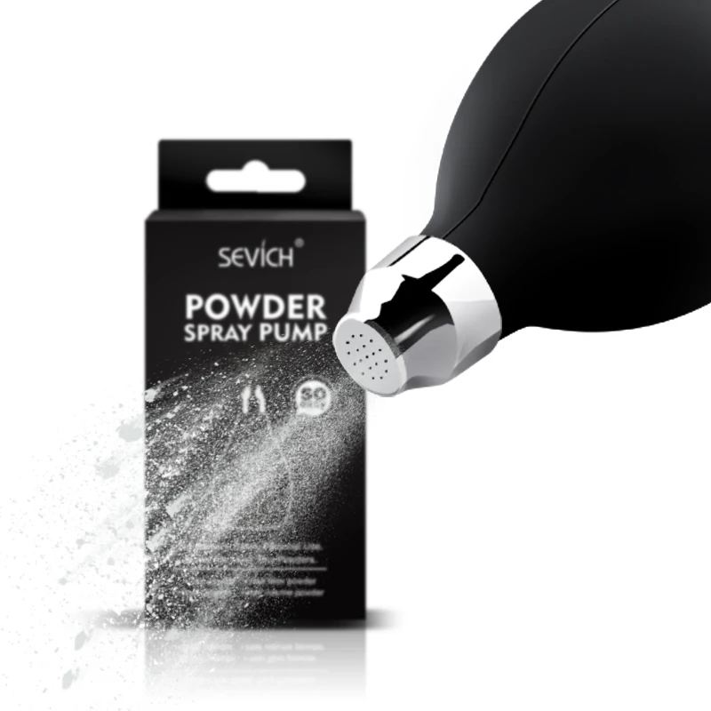 Sevich 1 pcs Hair Building Fiber Spray Applicator Rubber Sprays For Hair Loss Product Applicator Spray Pump Tool Easy Usage