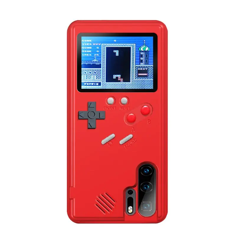 Недавно Gameboy чехол для телефона игровой консоли цветной дисплей 36 небольших игр для huawei mate 20 Pro/P20 Pro/P20/NOVE 3/P30/P30 Pro - Цвет: P30