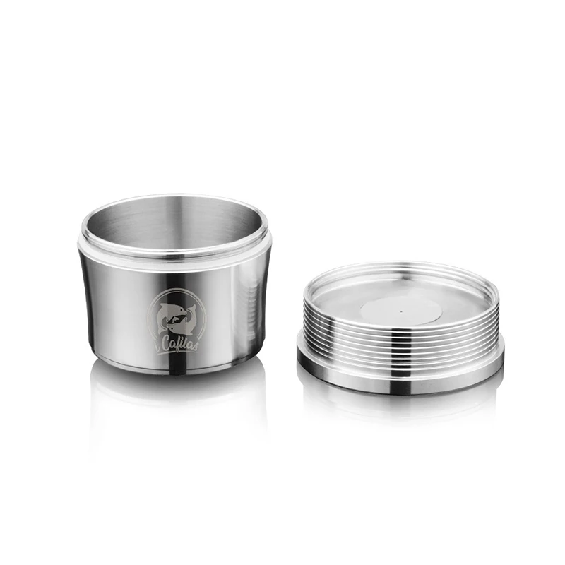 

Milk Coffee Pods Machine Stainless Steel Capsule Cup Spoon Brush Elements Useful