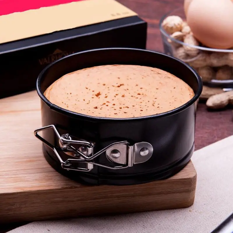 

4 Inch Non-stick Pan / Cheesecake Pan / Leakproof Cake Pan Bakeware / With Cleaning Cloth Pressure Cooker