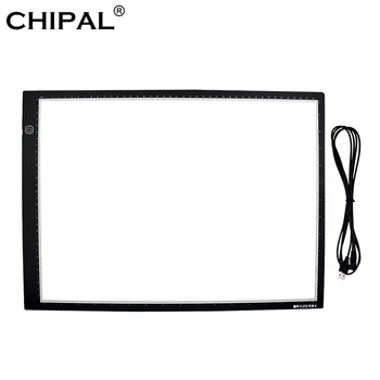 

CHIPAL A3 Scale LED Light Box Magnet Painting Writing Drawing Tablet Digital Tablets Light Pad Large-size Sketching Copy Board