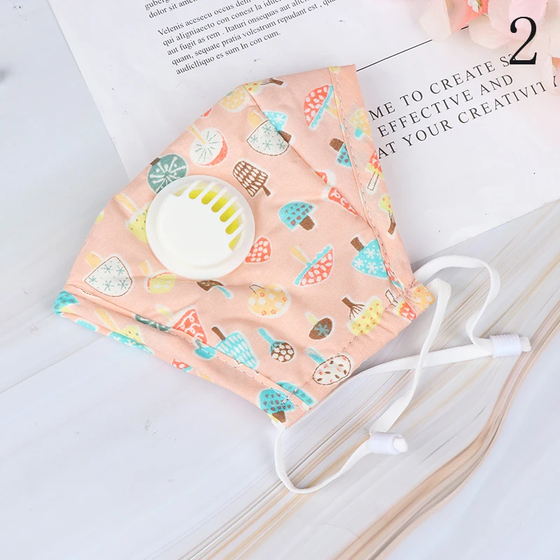 1 шт. хлопок PM2.5 анти-дымовая Маска дыхательный клапан Анти-пыль рот маска Активированный уголь фильтр респиратор рот Муфельная маска лицо