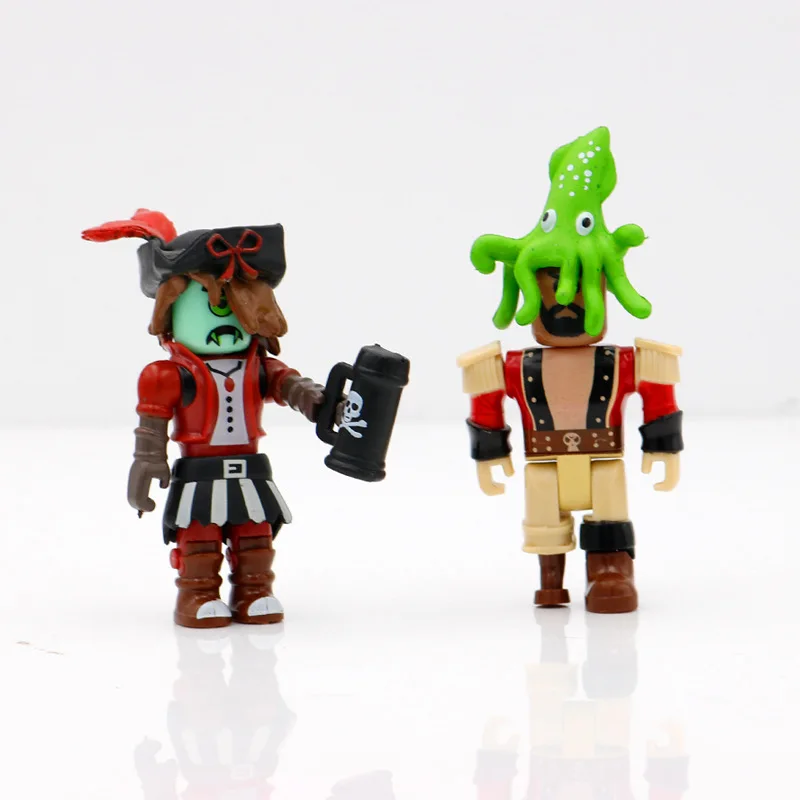 Набор Кукол ROBLOX Pirate Showdown Mix & Match 7 см набор из ПВХ куклы игрушки для мальчиков