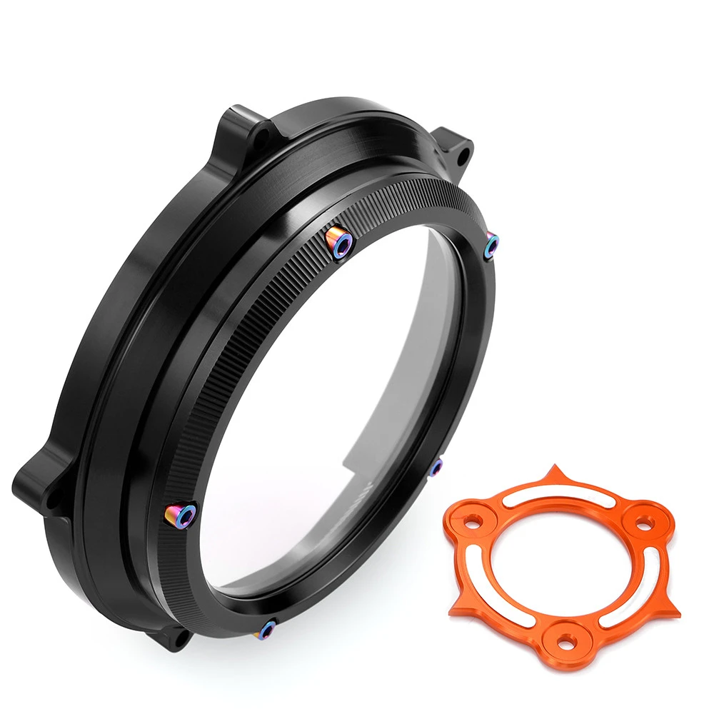 JAER CNC Racing Прозрачная крышка сцепления и пружинный фиксатор R для KTM 1290 Superduke R/GT- 1290 Приключения R/T/S
