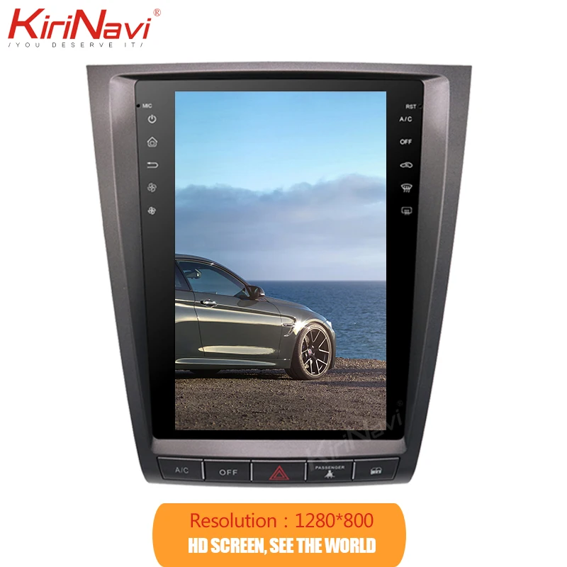 Автомобильная магнитола KiriNavi 1 Din Android 9 0 для Lexus GS GS300 GS350 GS400 GS430 GS460 автомобильный Dvd