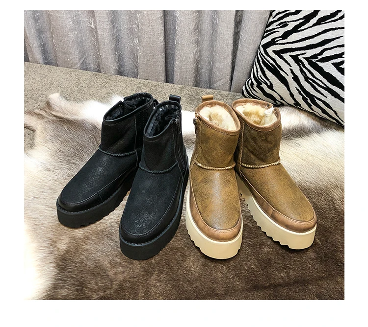 RY-RELAA; женские ботинки; коллекция года; Модные ботильоны для женщин; стильная роскошная дизайнерская обувь для женщин; женские ботинки из овечьей кожи; шерстяные ботинки