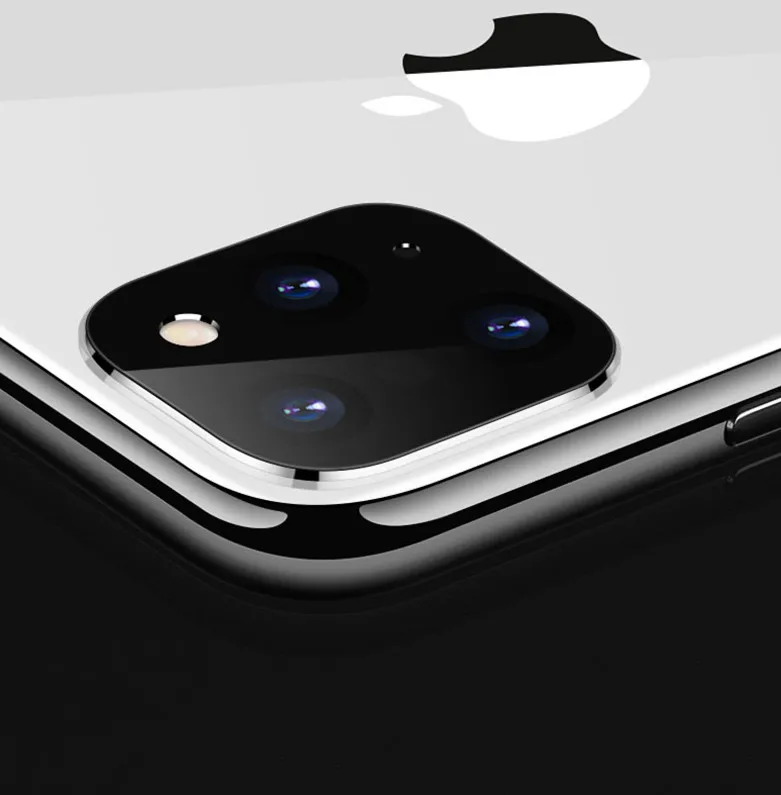 2 uds. Aplicable iPhone Apple X XS cambio máximo de segundos para iPhone11 PRO MAX pegatina de lente modificado cubierta de la C