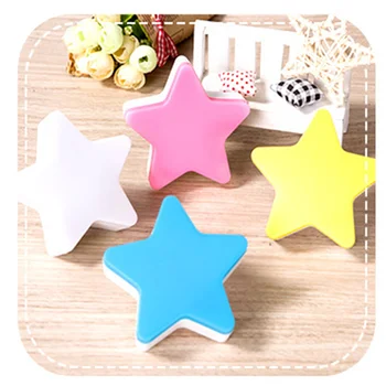 

Light sensor control mini star LED night light suitable for dark night children's bedroom bedside lamp holiday plug sleep lamp