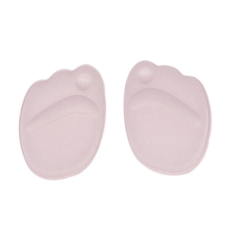 3 Pair Women High Heel Foot Cushions Anti-Slip Forefoot Insole Confortable Breathable Shoes Foot Care Tools Soft Insert - Цвет: Pink