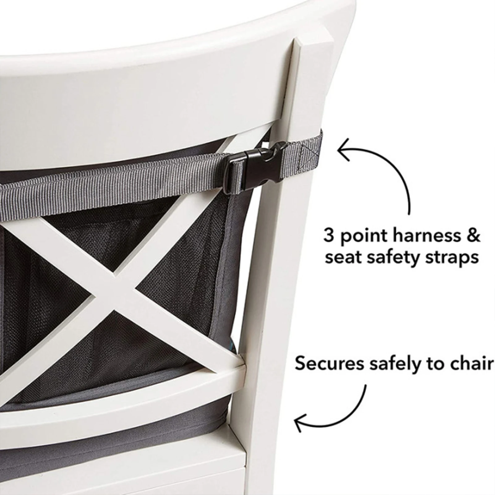 Child Dining Chair Booster Cushion Student Seat Cushion Removable And Adjustable Portable Baby Seat Sponge