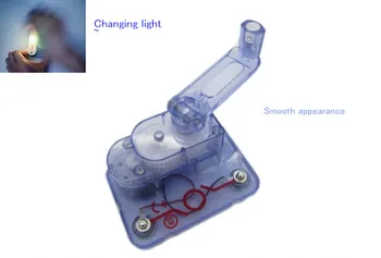 

Christmas electronic building blocks Hand generator MOtor Scientific experiment teaching AIDS circuit toy