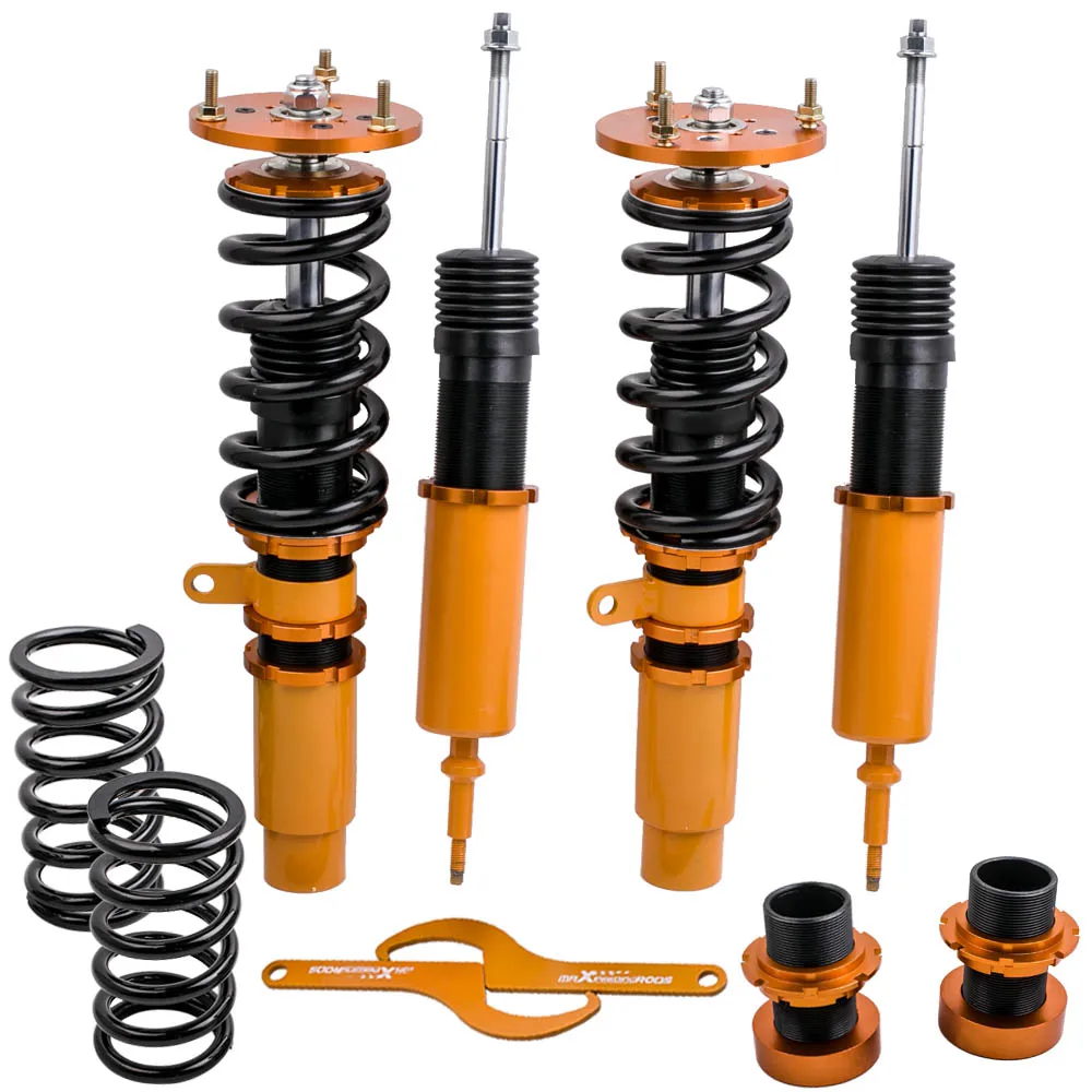 Adj. Height Coilover Damper Shock Absorber Coil Spring Strut Suspension Kits Front Rear for BMW 3 Series E90 E91 RWD 2006-2013