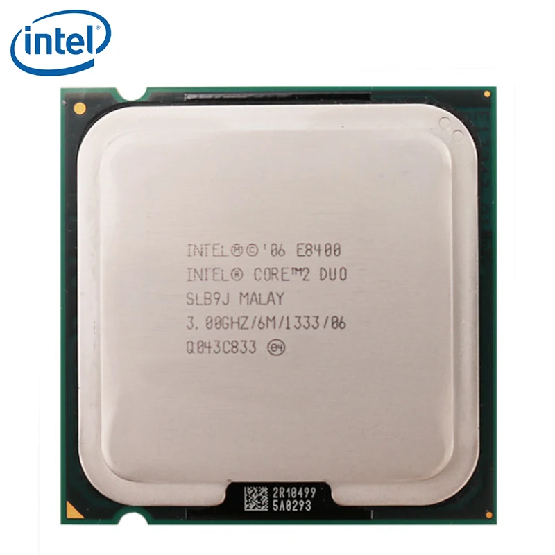 Процессор Intel Core 2 Duo E8400 3 0 ГГц 6 Мб 1333 разъем LGA 775 65 Вт протестирован 100%