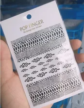 1pcs Colorful Snake Nail Sticker Gold Snake Skin Sticker For Nail  Nail Art Designs Foil 3D Adhesive Wraps Tattoo Manicure Acce