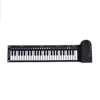 

49-key Folding Hand Roll Piano Silicone Portable Hand Roll Piano Children's Beginner Electronic Piano