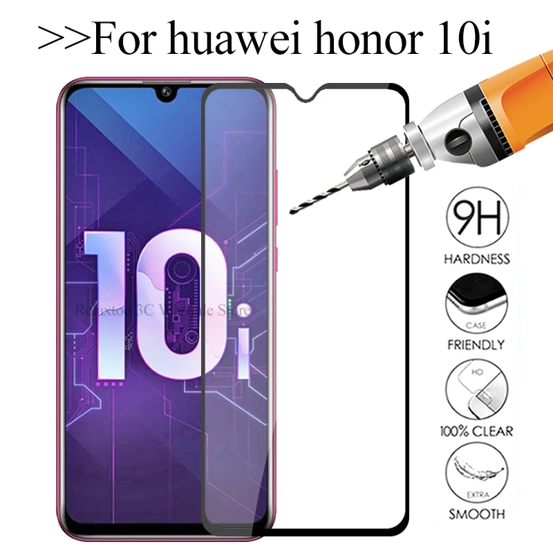 Закаленное стекло для honor 10i Защитное huawei i10 HRY-LX1T | Мобильные телефоны и аксессуары