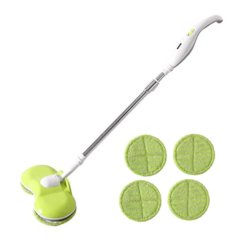 Steam Cleaner Parts Steam Mop Microfiber Cloth 10 Pcs Replacement Pad for Cordless Electric Rotary Mop Sweeper Wireless Electric Rotary Mop Replacement Scrubber Pad