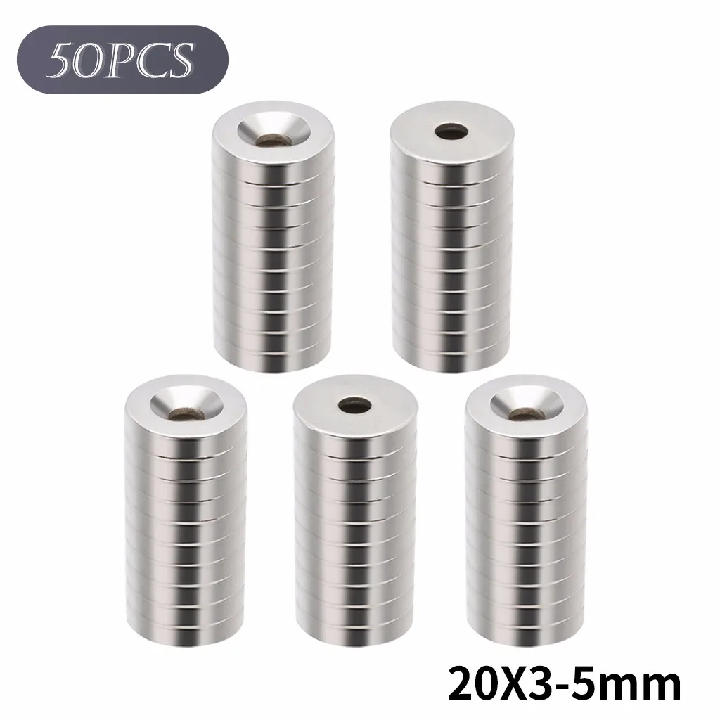 Silver A 10/20 Вт, 30 Вт, 40 см/50 шт круглый магнит неодимовый Постоянный супер сильный неодимовый магнит Aimant неодимовый магнит# YL10 - Цвет: Silver A