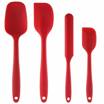 

Silicone Spatula Set, professional grade heat-resistant spatulas, baking & pastry tools for cakes decorating