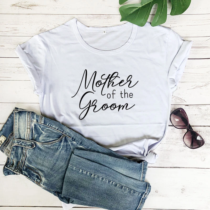 Funny mother of the groom shirts Clearance