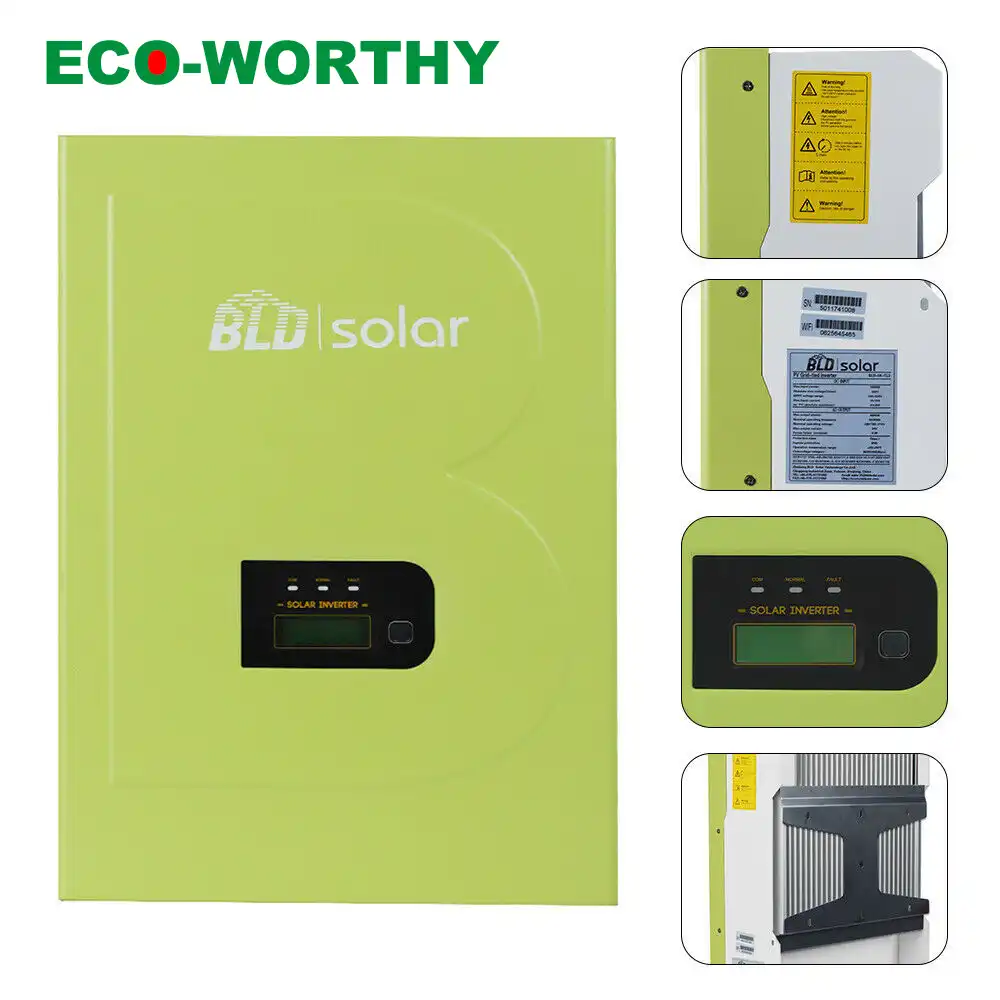 Ecoworthy 5000w Mppt Technology Inverter Grid Tie Inverter