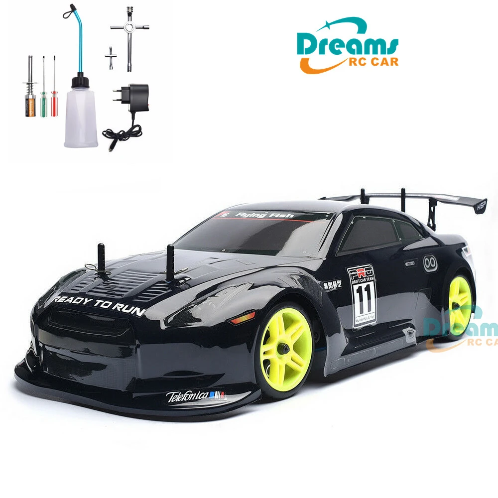 HSP Rc Car 4wd 1//10 Scale Nitro Gas Power Models On Road Racing Drift Buggy Kits