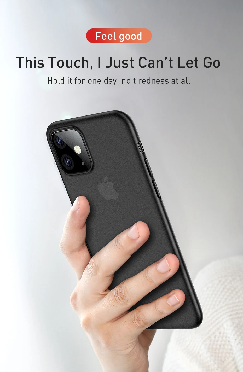 Роскошный чехол для телефона Baseus для iPhone 11 Pro Max Xs Max Xr X 11Pro, задняя крышка 0,4 мм, Ультратонкий чехол из полипропилена для iPhone11