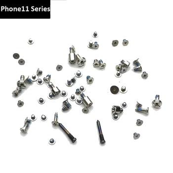 

OEM For iPhone11/ 11Pro/ 11 Pro Max Full Screw Set included the bottom screw Complete Kit Full Set Screws Replacement 5set/lot