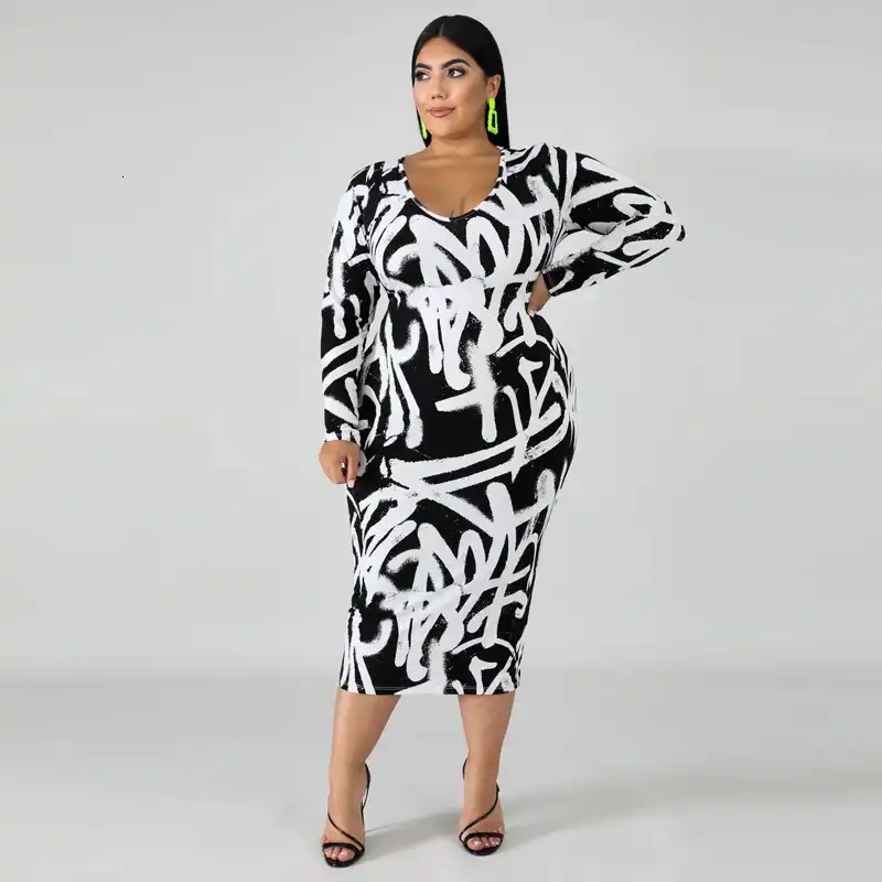 one piece printed dresses