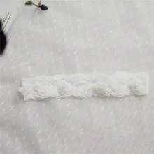 Белые кружевные свадебные подвязки с жемчугом, аксессуары для выпускного вечера, подвязки для ног ручной работы для женщин