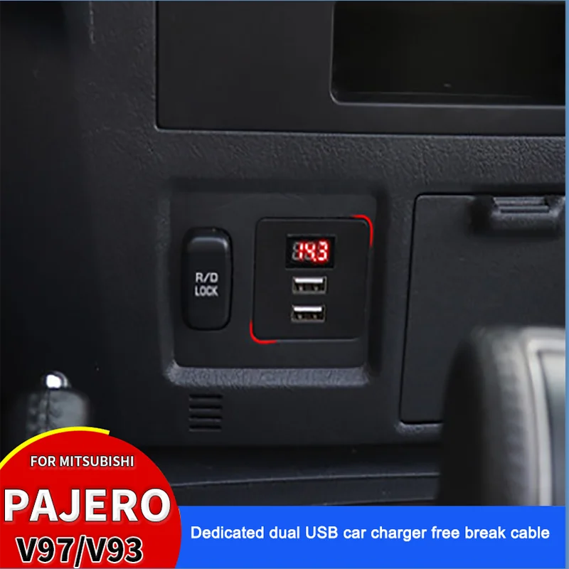 For Pajero USB Interface V97 V93 V87 Original CType Charging 220V