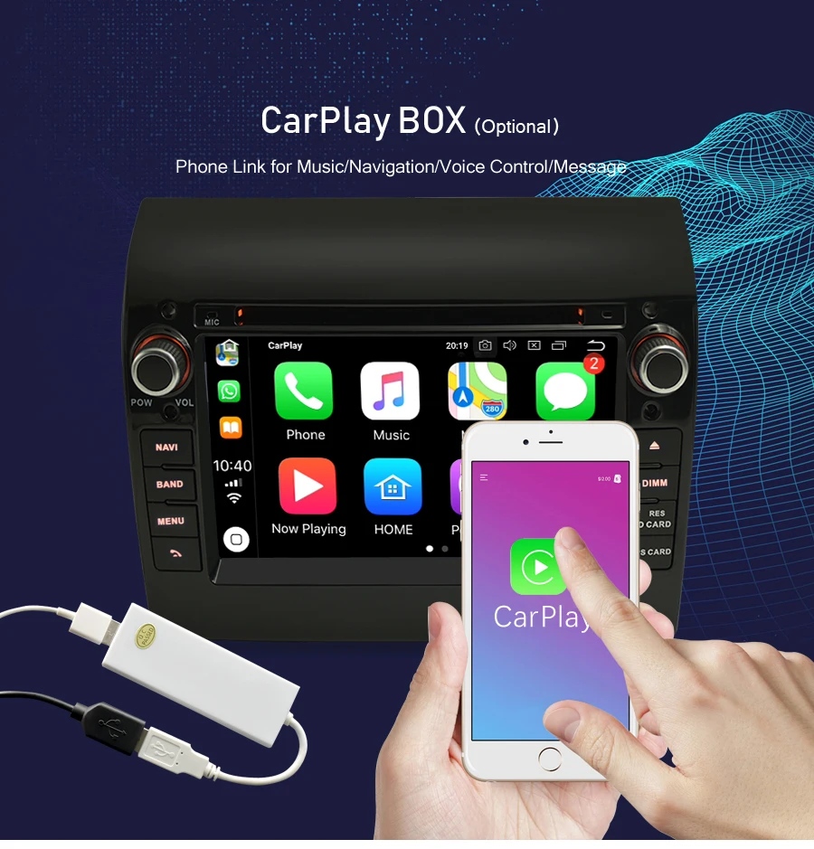 Perfect Android 9.0 Car Radio DVD Player GPS Multimedia Stereo For Fiat Ducato 2008-2015 Citroen Jumper Peugeot Boxer Video Navigation 10