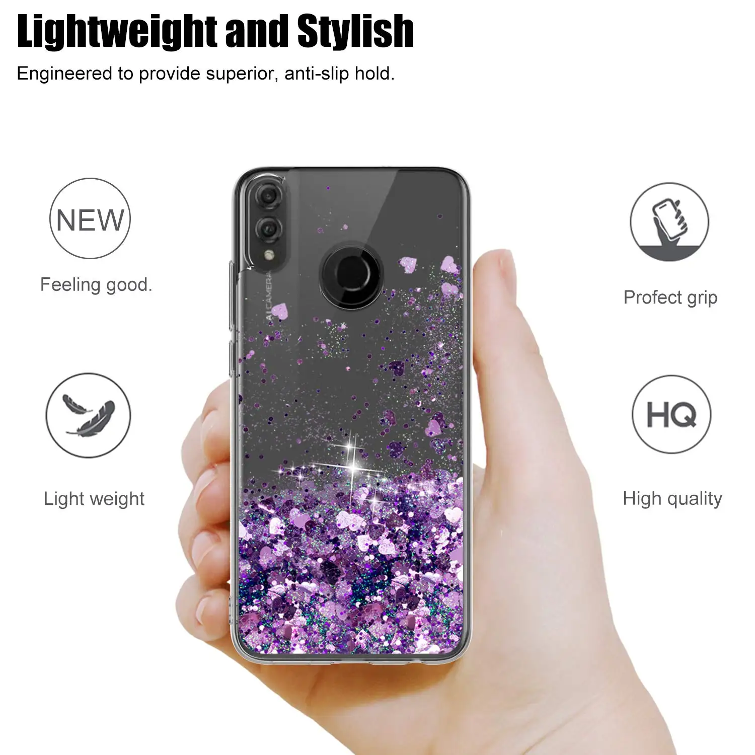 Динамический зыбучие пески с жидкими блестками чехол для huawei Honor 10 9 8 Lite 20 Pro 8S 8X 8C 8A Y5 Y6 Y7 Y9 P smart крышка