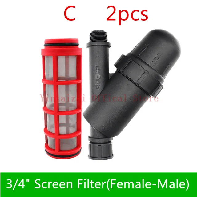 Watering Disc Filter For Greenhouse Irrigation Screen Filter Element Drip Irrigation Filter Disk Drip Irrigation Fittings C    2pcs