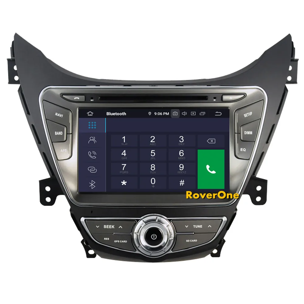 Top RoverOne For Hyundai Elantra Avante I35 2010 - 2013 Android 9.0 Autoradio Car Multimedia Player DVD GPS Navigation Head Unit 8