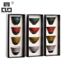 TANGPIN керамическая чайная чашка набор чайных чашек из 4 чашек китайская чашка кунг-фу посуда для напитков