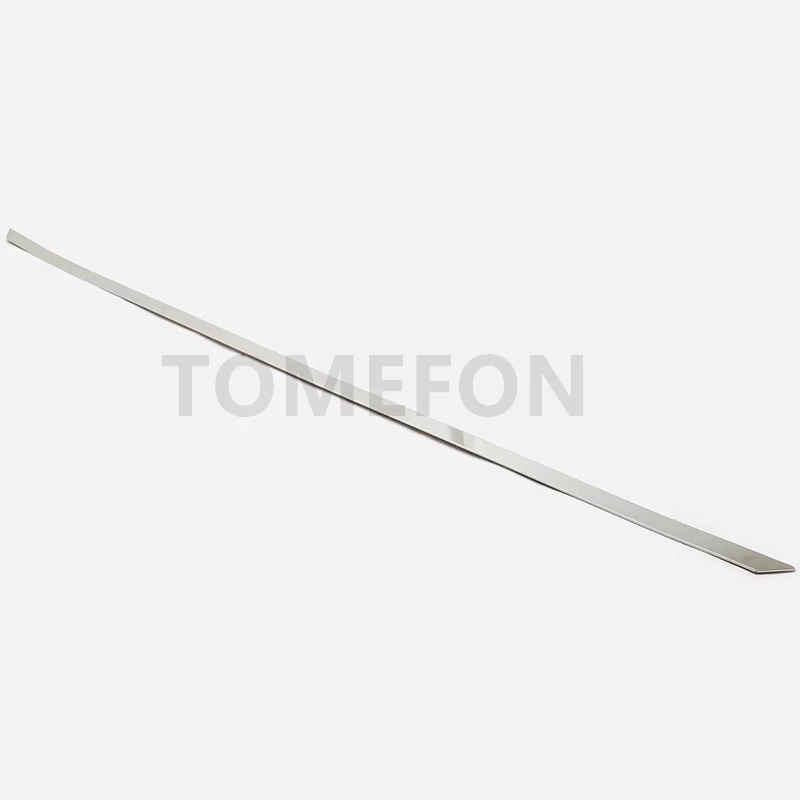STAINLESSSTEELtrunk TOMEFON для Toyota Avalon XX50 задний верхний нижний Бампер защитный задний нижний капот Pedel крышка отделка Аксессуары - Цвет: STAINLESSSTEELtrunk