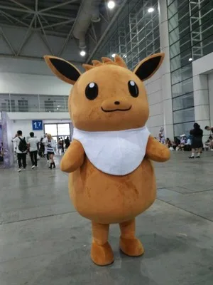 Маскарадный костюм Покемон Eevee для вечеринки на день рождения, костюм персонажа из мультфильма для взрослых, нарядное платье, костюм на Хэллоуин