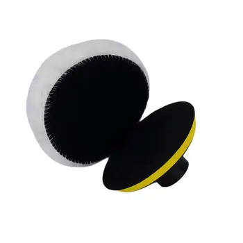 

5 Pcs/Set 4 inch Buffing Pad Auto Car Polishing Sponge Wheel Kit With M10 Drill Adapter Buffer High Gross NEW Dropping Shipping
