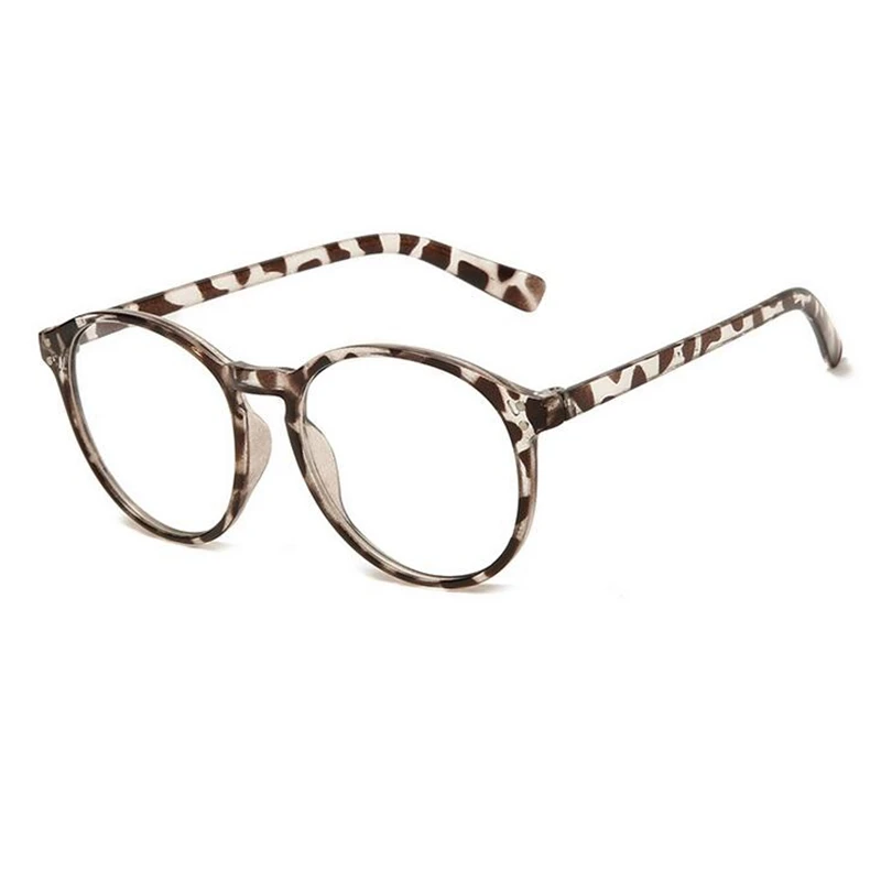 Black Frame Round Myopia Glasses Finished Women Men Blue Light Blocking Short-sight Eyewear Diopter 0 -1.0 -1.5 -2.0 To -6.0 6