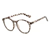 Black Frame Round Myopia Glasses Finished Women Men Blue Light Blocking Short-sight Eyewear Diopter 0 -1.0 -1.5 -2.0 To -6.0 6