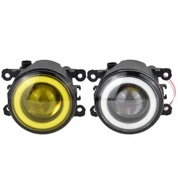 

2x (Left+Right) Angel Eye Fog Lamps LED Lights For Renault TWINGO GRAND SCENIC MASTER TRAFIC LOGAN Laguna DUSTER Kangoo LATITUDE