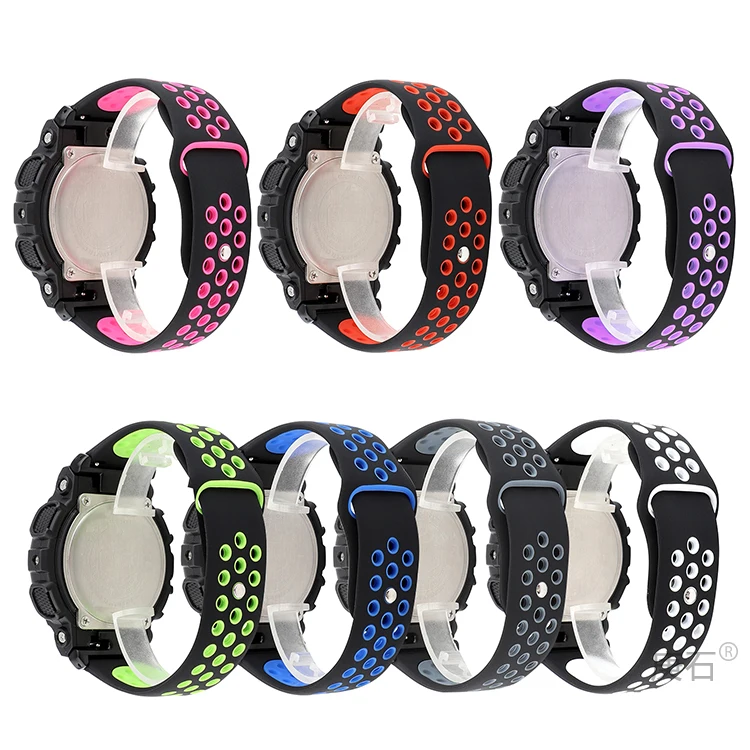 

16mm Watch Band Strap Fit For Casio G Shock GA-700 GA-710 GA-400 GA-110