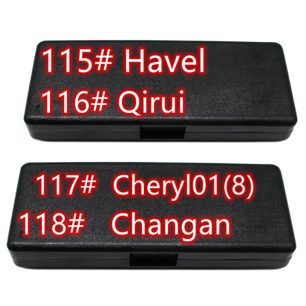

box115-118NO LiShi 2 in 1 2in1 Havel Qirui Cheryl01(8) Changan Locksmith Tools