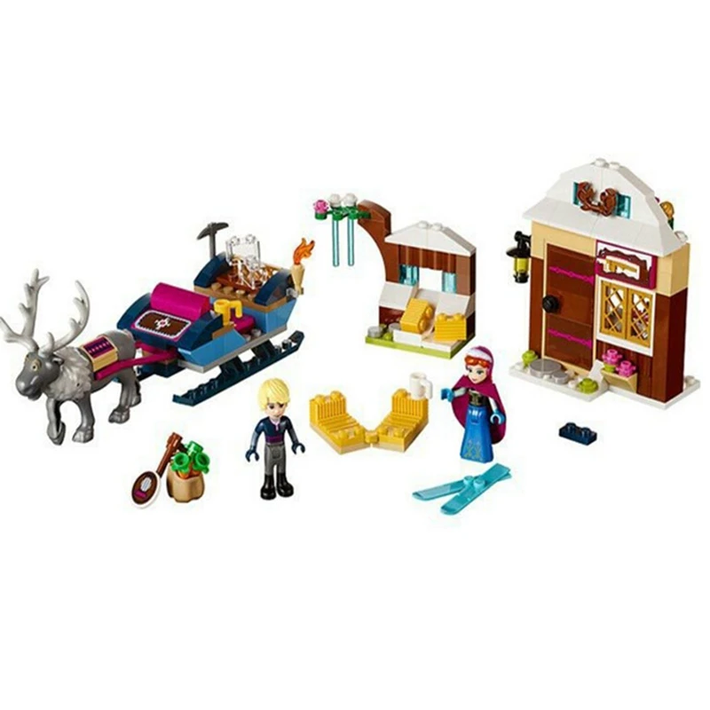 Cena Legoingly Disneye zaczarowany zamek z klocków 37001 księżniczka Belles lalki dziewczyna przyjaciół dzieci Model kompatybilny z zabawki