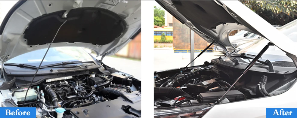  Car accessories Refit Hood Engine Cover Hydraulic Rod Strut Spring Lift Support Shock Bracket Bars 