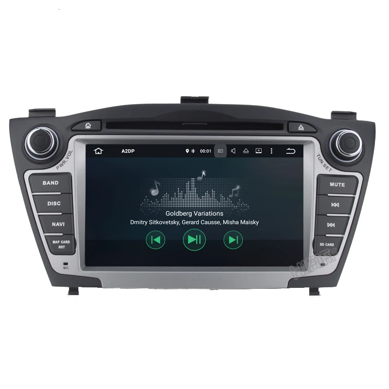 Flash Deal IPS Car Multimedia Player Car Radio GPS Two Din Android 9.0 For Hyundai/IX35/TUCSON 2009-2015 OBD2 Bluetooth DSP 1080P Wifi 2